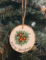 Hand Painted Wood Ornaments