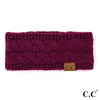 C.C. Cable Knit Headband