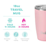 Solid Color Travel Mug (18oz)