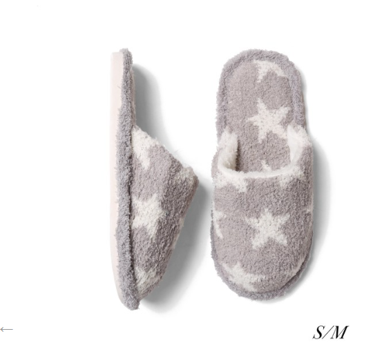 Comfy Luxe Stars Slippers